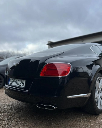 Bentley Continental GT cena 449000 przebieg: 90000, rok produkcji 2012 z Łódź małe 56